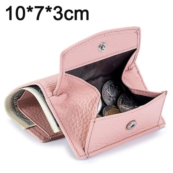 Small Leather Wallet, Rfid Coin Bag Wallet