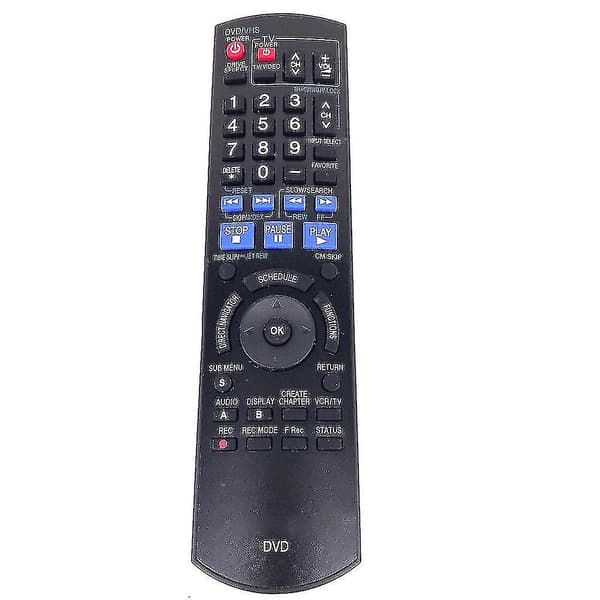 Fjernkontroll for Panasonic DVD N2QAYB000197 DMR-EZ48V (hy)