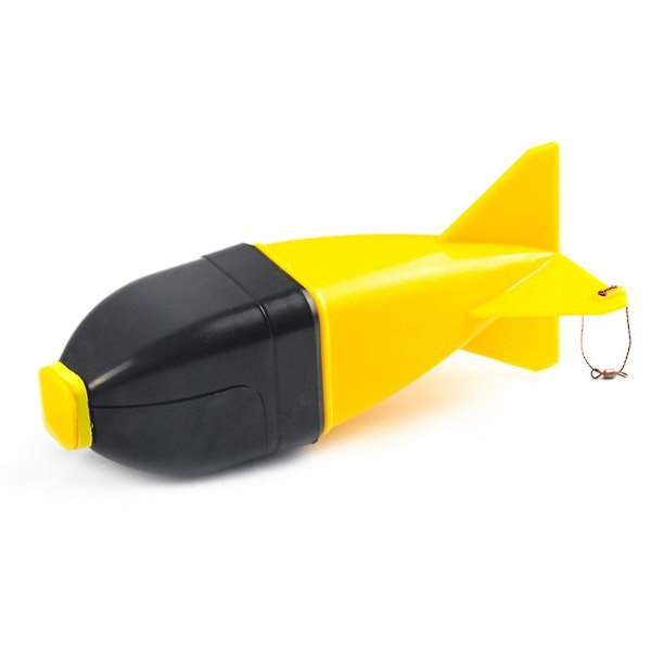 Fiske Spomb Rakettform Spod Fiskefôrer Float Bait Holder Tiltrekk Karpe Reir Bait Feedera (hy)