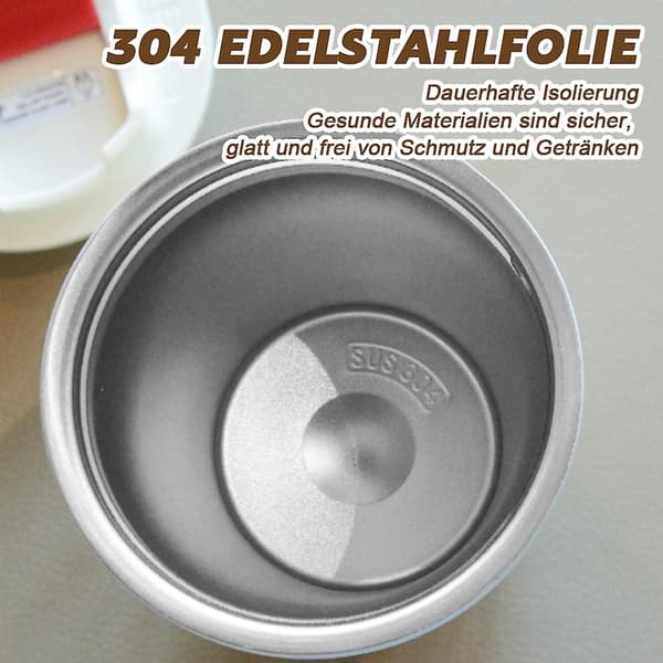 Rustfritt stål vakuum varmeisolasjonskjele rosa white