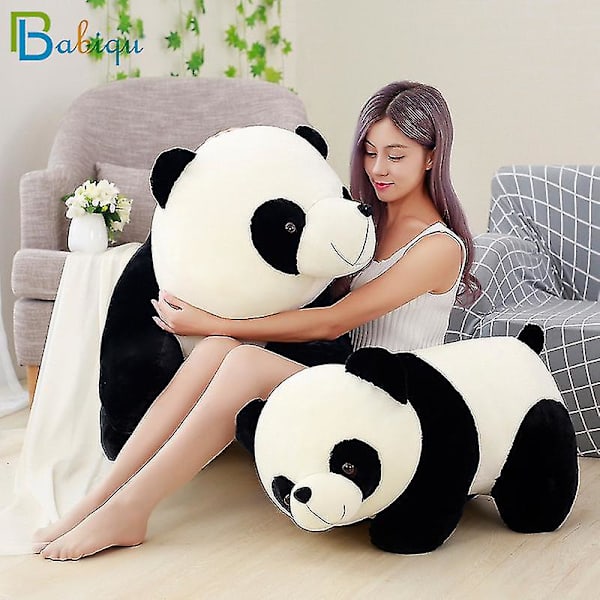 20-70cm Søt Baby Stor Gigant Panda Bjørn Plysj Fylt Dyr Dukke Dyr Leke Puta Tegneserie Kawaii Dukker Jenter Elsker Gaver 40cm