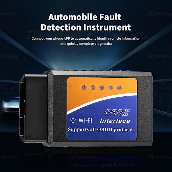 OBD2 ELM327 Bluetooth/WIFI Ammattimainen Diagnostiikkalaite Auto IOS Testeriskanneri DE