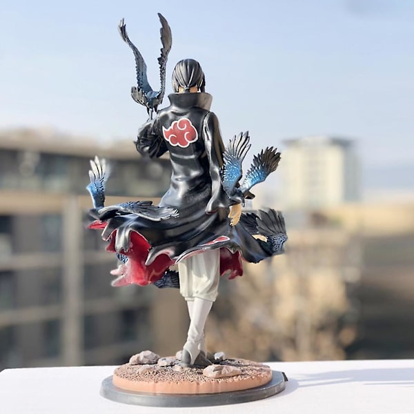 Anime Naruto Uchiha Itachi Raven Shippuden -hahmo PVC-patsas keräilyleluja lapsille ja faneille