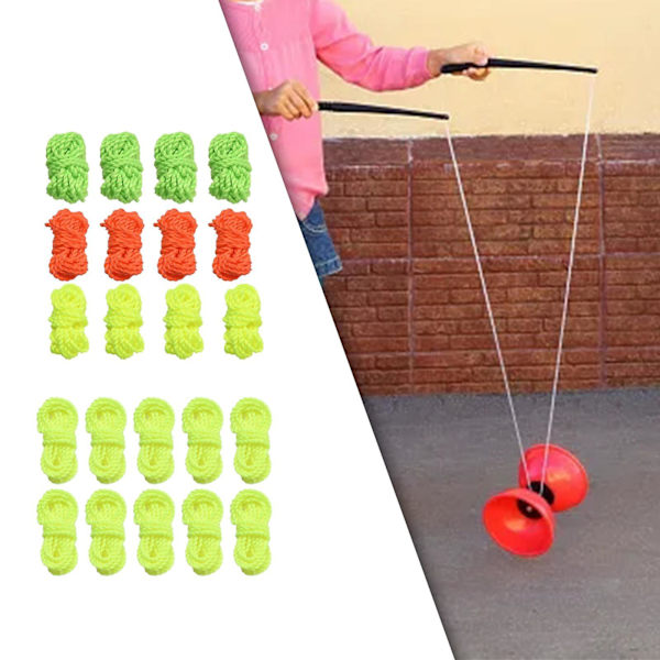 Yoyo Övning Nylon Rep Leksaker Yoyo Snören För Barn Yoyo Leksak Barn Presenter 12st 12Pcs 100cm