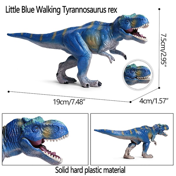 Dinosaurmodell i solid håndmalt utgave - Perfekt gave til gutter