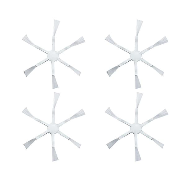 4 st sidoborste reservdelar för 1c/2c/1t/f9 robotdammsugare
