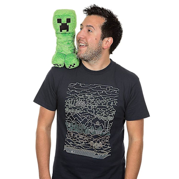 Minecraft  Plush Doll Myk Plysjduk Myk Kreativ Gave Utstoppet Leke Medium green zombie