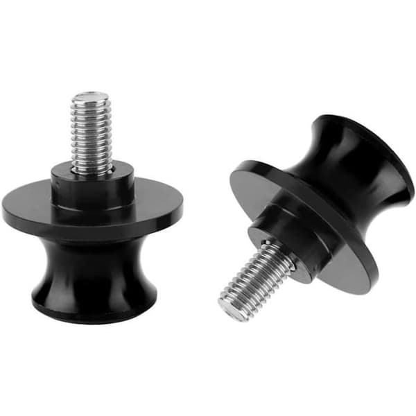 2 stk. M8 Universal Motorcykel Bobbins til Bageste Stativ, Kraftige M8 Motorcykel Bobbins