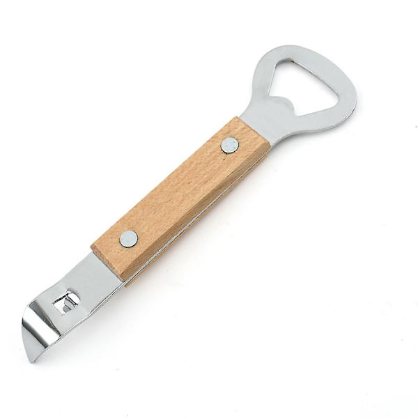 Dobbeltsidet rustfrit stål flaske punch Bbq øl hjem dåseåbner