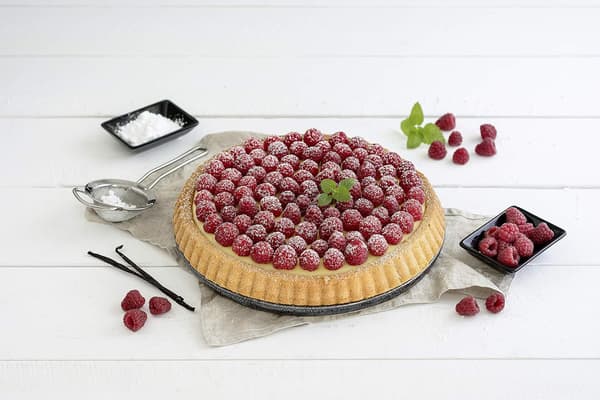 Non-stick karbonstål form til flan/terte, 28 cm