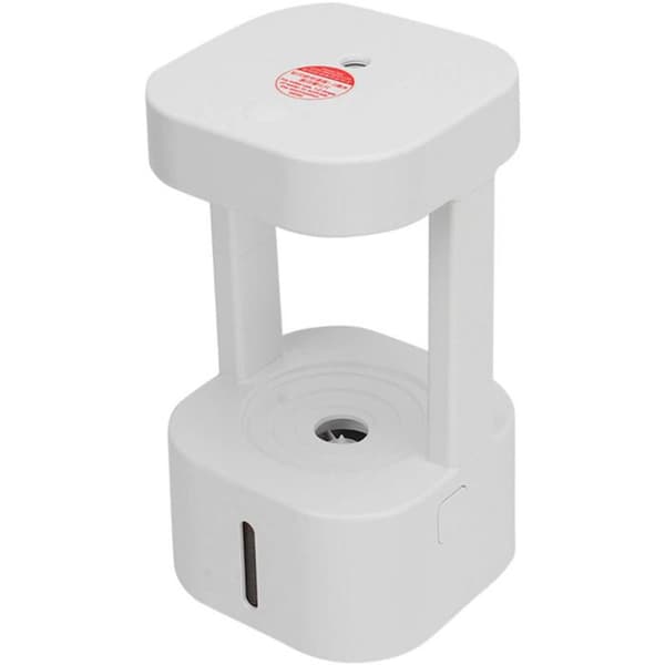 Tyst plug-in luftfuktare för hemmet, 580 ml, antigravitations-vattendroppar, luftfuktare