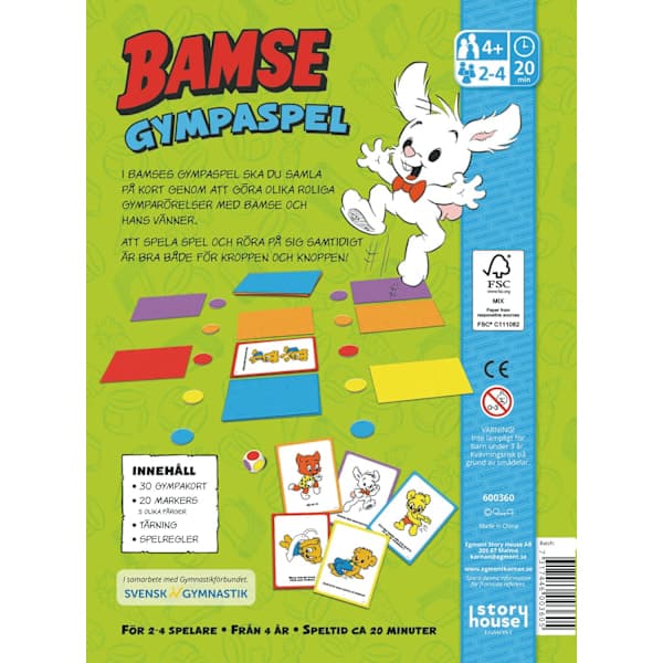 Bamse Gympaspel