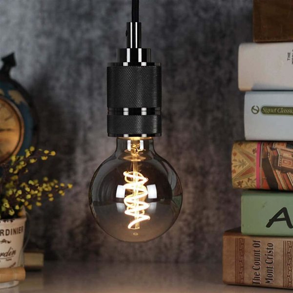 Vinterkampanj, e27, E27 4w LED-lampa, retro glödtrådslampa, idealisk för nostalgisk och retrobelysning, varmvit, G80 Lx03
