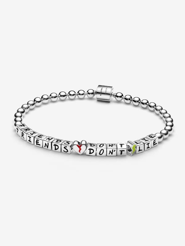 Pandora - Stranger Things - Friends Don't Lie Armband - Sterling Silver 8.3in/21cm