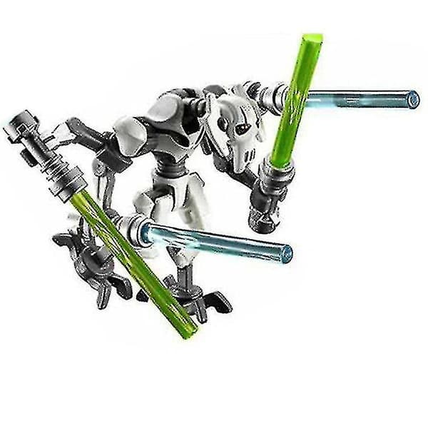 2 stycken Star Wars Mini Figurer General Grievous Actionfigurer Leksak