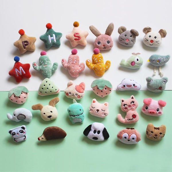 20/40 stk. Kawaii plys bamse legetøj 5-6cm sød kanin bjørn panda dyr plys legetøj mini klo maskine plys bamse pige gaver 20pc plush doll