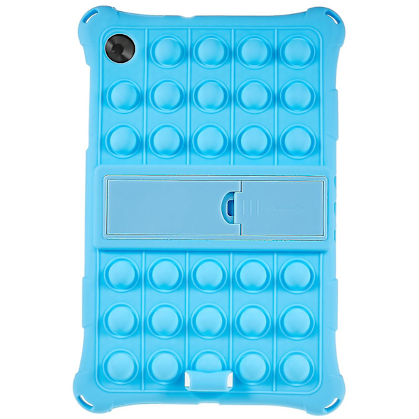 Lenovo Tab M10 HD Gen 2 Tb-x306x:n Push Fidget -aististimulaattori -tablettikuori, kuplapop-suojaava kansi PC-telineellä Baby Blue