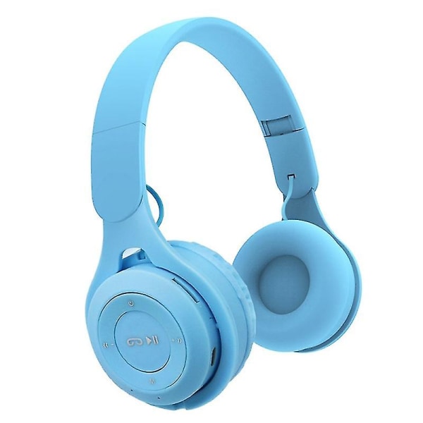 M6 Folding Wires Bluetooth Headset Blue