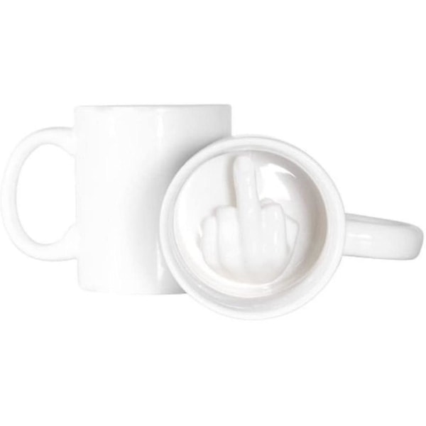 Rolig design, Ha en trevlig dag \"fuck you\" kopp, mugg, kaffekopp, tekopp keramikkopp, 350 ml, kopp