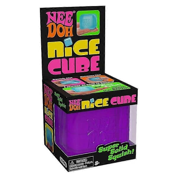 NeeDoh Nice Cube Stressboll Sensoriska Leksaker Ångest & Stresslindring Fidget Leksaker
