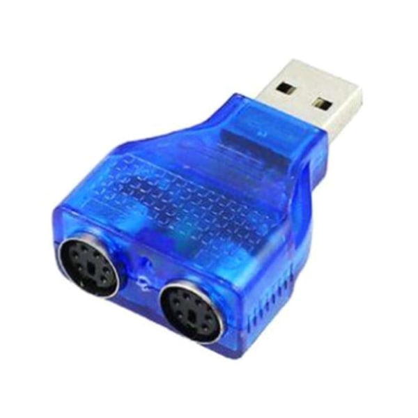 Usb-hann-adapter til Ps2-hunn for PC-tastatur og mus