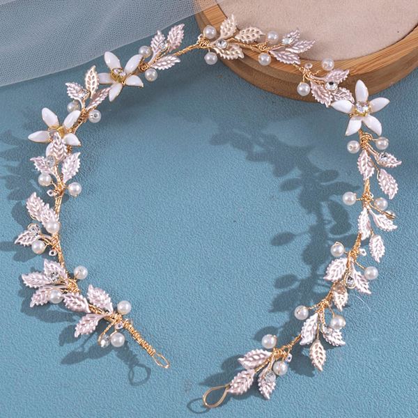 Rhinestones Pearl Decor Female Hairbands Hair Accessories With Dazzling Rhinestones For Woman Hair Styling Tools