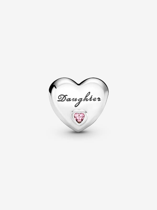 Pandora - Datter Hjerte Charm - Sterling sølv