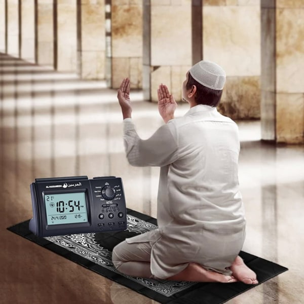 Azan alarmklokke islamsk digital klokke muslimsk azan alarmklokke for alle bønner, for eksempel retning hjem kirken