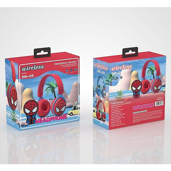 Spiderman Bluetooth Headset Foldable