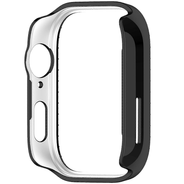 Halvt Skydd Ihåligt PC-skyddsfodral med Diamantdekor för Watch Fit 3 Electroplating Black