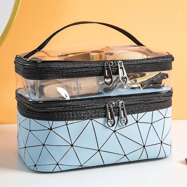 Lar Case Makeup Bag Stora Box Izer blue