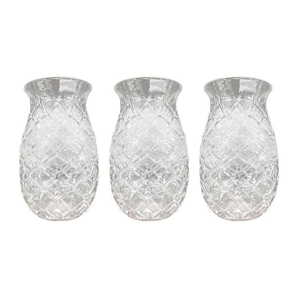 Stk Ananas Cocktailglas Prægede Saftglas til Cocktails og Drinks