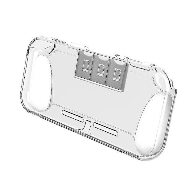 Tpu-beskyttelsesdeksel med grep og sklisikker integrert beskyttelsesdeksel med kortspor for Switch Lit Hy