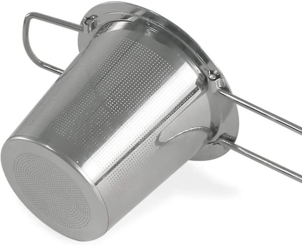 Rostfritt stål tesil, en hopfällbar tesil