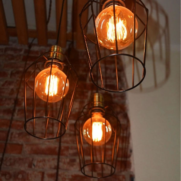Edison Vintage Glødepære, Retro Glødepære Varm Hvid E27 40w Vintage Antik Glødepære Retro Glødetrådslampe Ravfarvet Glas, Ideel Til Nostalgisk Belysning