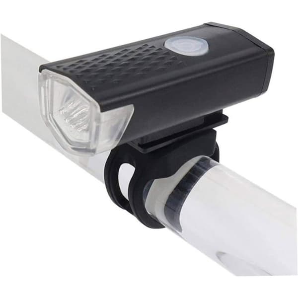 300 Lumen USB Oppladbar Hodelykt med 3 Moduser, Svart LED Vanntett Sykkelhodelykt