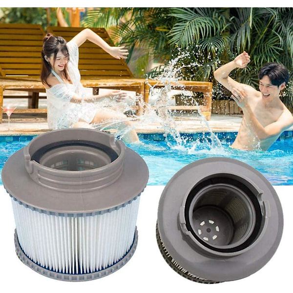Sæt med 8 udskiftningsfiltre til vedligeholdelse af din oppustelige pool mspa eller jacuzzi ruikalucky