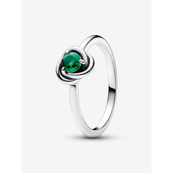 Pandora - May Birthstone Eternity Circle Ring - Sterlingsilver Circumference: 52mm