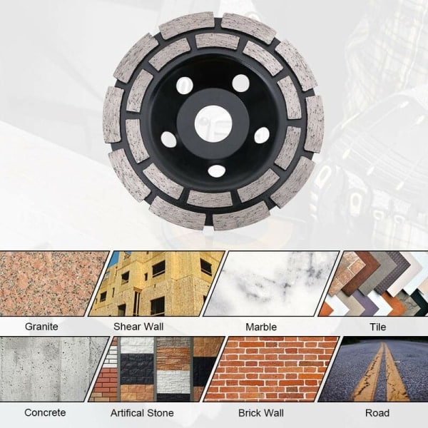 Diamantskive 180mm Diamantslibeskive Betonslibeskive
