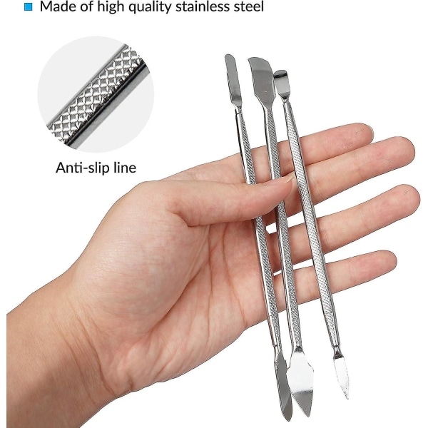 Metal Spudger -avaustyökalut (3 kpl), Pry Open -tabletin näyttöön, matkapuhelin/ipad/tabletti/kannettava Cisea -korjaustyökalusarja