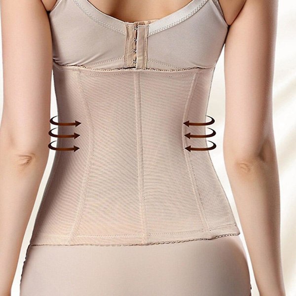 Midjetränare Slankningskorsett Kroppsformare Modellering Bälte Shapewear Midjet Cincher Fettkompressionsbälte Bälten Fixerad Korsett 2022, beige2 XL XL