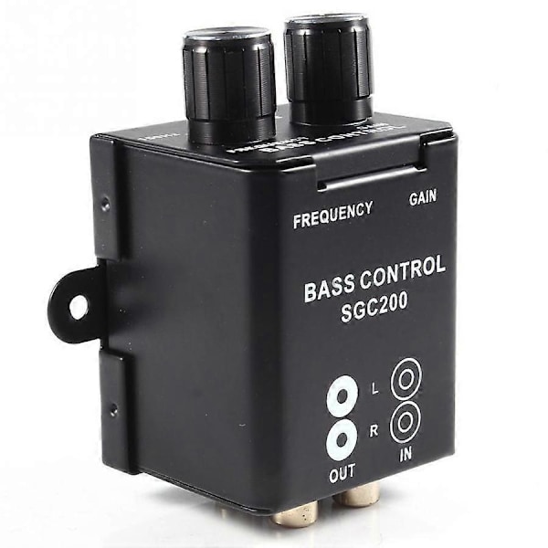 Universal Bilforstærker Højttaler Bas Controller RCA Frekvensregulator Sgc200 (Allerede Testet)