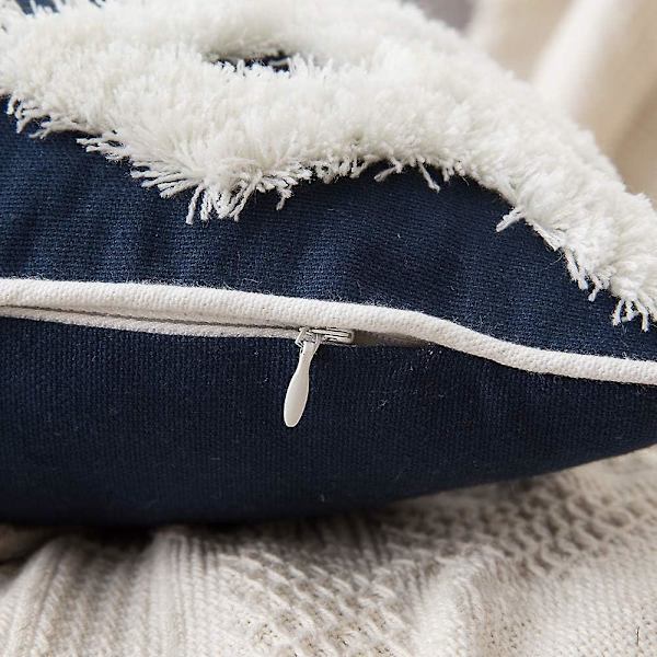 Dekorativt kuddfodral Tribal Boho vävt tuftat örngott Supermjukt Delikat elegant örngott Kuddfodral för soffa Säng Bil Livi