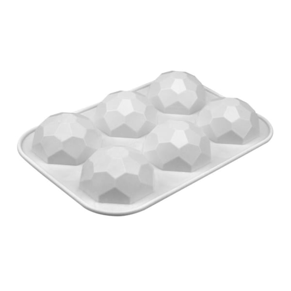 3D ædelstensdesign chokoladeform DIY diamant mousse M