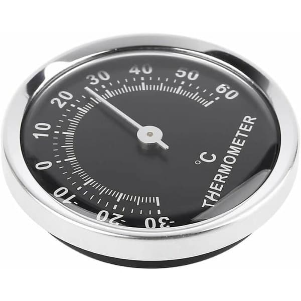 58mm mini biltermometer - analog mekanisk temperaturmåler med klistremerke Hjem biltermometer mini biltermometer