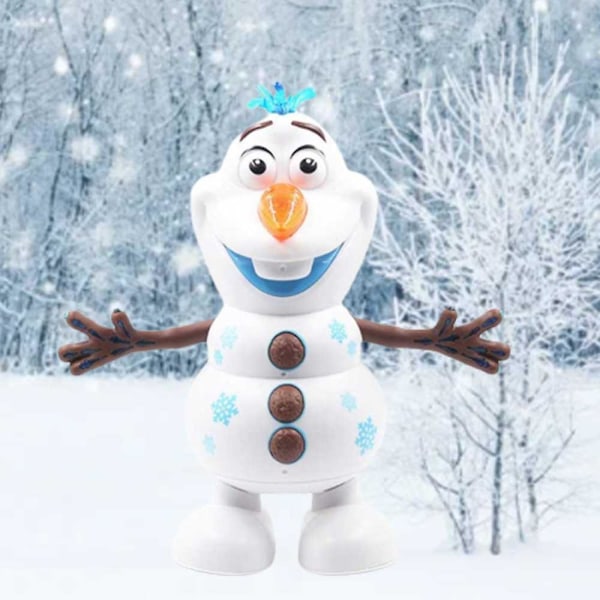 Olaf Syngende Dansende Disney Legetøj Frost Snemand Musikalsk Lysende Drenge Piger Legetøj