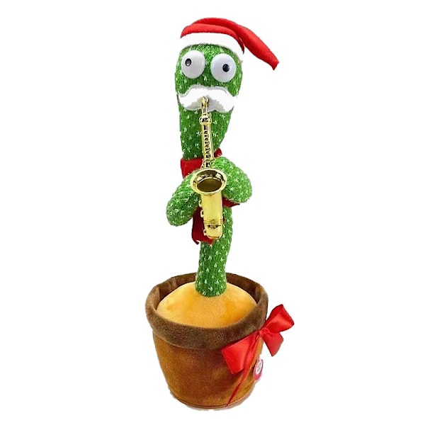 Jul-Sjungande Och Dansande Kaktus Leksakdansande Kaktus Baby Leksaker Dansande Kaktus Efterliknande Leksak