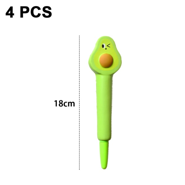 pcs Squishy og søde gelpenne Sjovt skoletilbehør