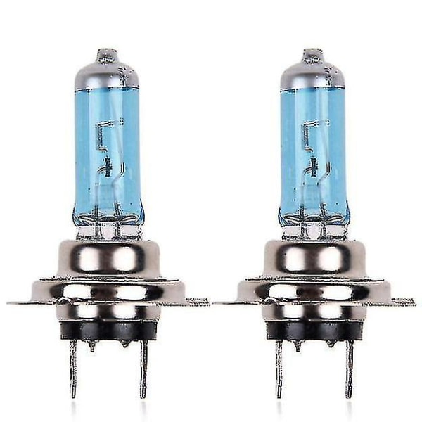 2 stk. H7 6000k Xenon Gas Halon Pære Pærer 100w 12v