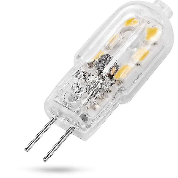 10 stycken G4led majspinnlampor (AC/DC12V: varmt ljus 3000K)